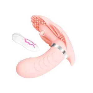 REMOTE CONTROL WIRELESS CLITORIS LUXURY VIBRATOR LXV-029