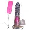 CRYSTAL LOVER JELLY REALISTIC VIBRATOR WITH SUCTION CUP