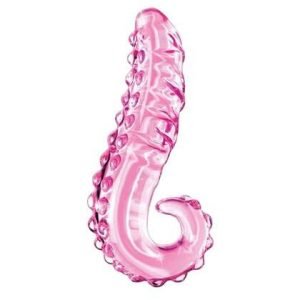 KISS OF TONGUE CRYSTAL GLASS DILDO ANAL TOY GD-002